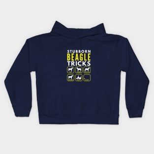 Stubborn Beagle Tricks - Dog Training Kids Hoodie